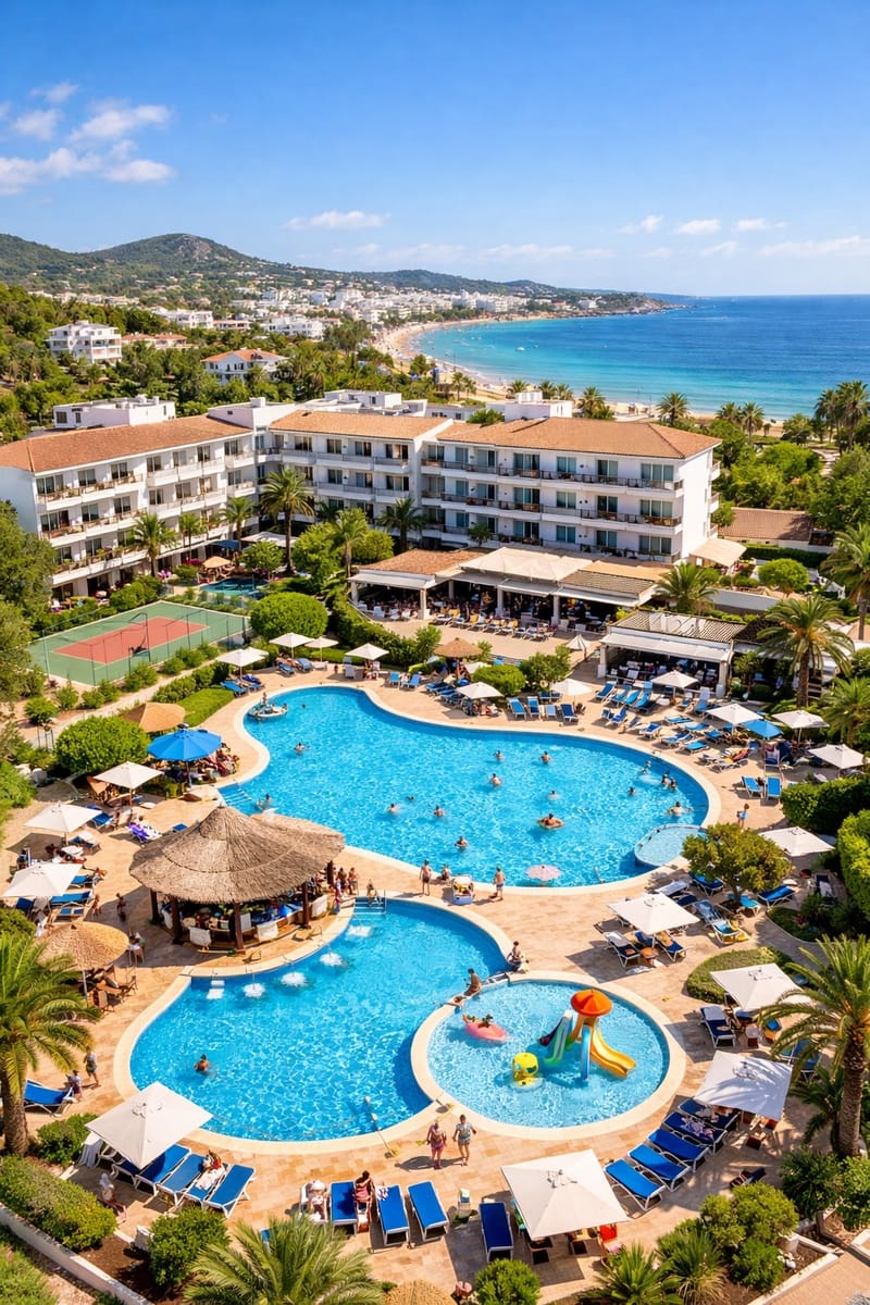 260 makuuhuone Hotelli myytävänä paikassa Santa Eulalia / Santa Eularia mukana uima-altaan - 45 000 000 € (Ref: 9516645)