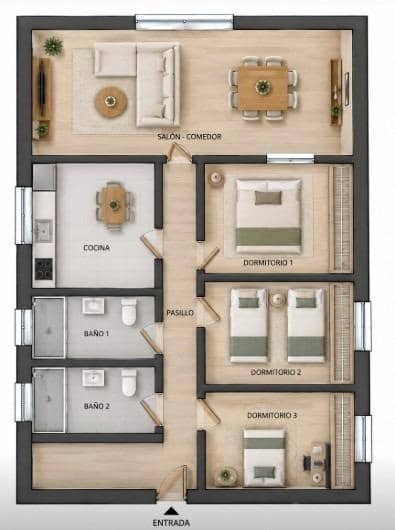 3 sypialnia Mieszkanie na sprzedaż w Benidorm - 345 000 € (Ref: 10062127)
