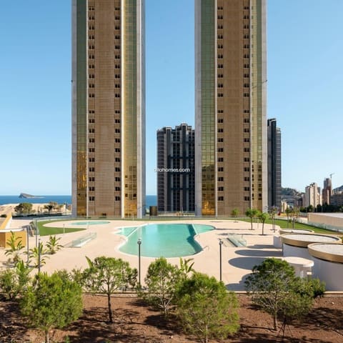 2 soveværelse Lejlighed til salg i Via Parque, Benidorm med swimmingpool garage - € 990.000 (Ref: 8066392)