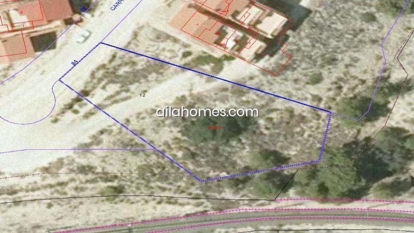 Byggetomt til salgs i La Villajoyosa / Vila Joiosa - € 69 000 (Ref: 8066402)