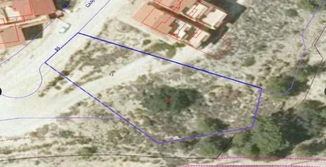 Byggetomt til salgs i La Villajoyosa / Vila Joiosa - € 69 000 (Ref: 8066402)