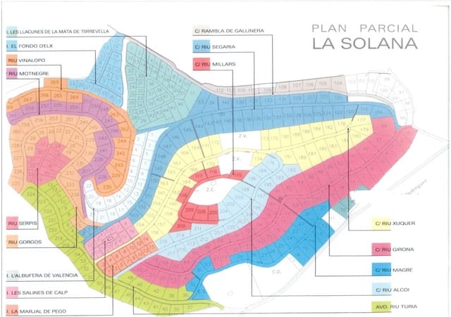 Solar/Parcela en Monte Solana, Pedreguer en venta - 115.000 € (Ref: 9596304)