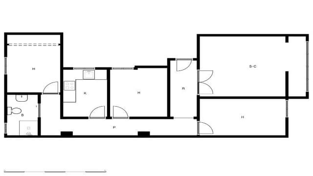 3 slaapkamer Flat te koop in Juzgados - Plaza de Toros, Benidorm met zwembad - € 290.000 (Ref: 9645163)