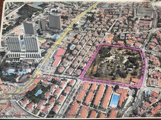 Byggetomt til salgs i Benidorm - € 8 000 000 (Ref: 9741846)
