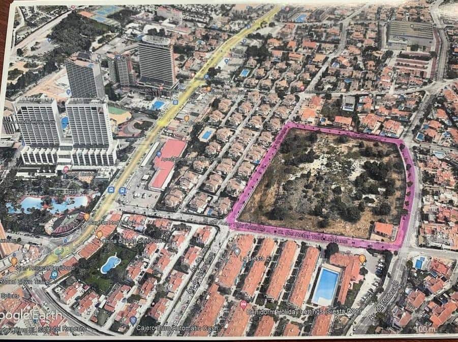 Byggegrund til salg i Benidorm - € 8.000.000 (Ref: 9741846)
