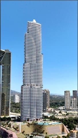 2 sovrum Lägenhet till salu i Playa Poniente, Benidorm med pool garage - 567 000 € (Ref: 9808103)