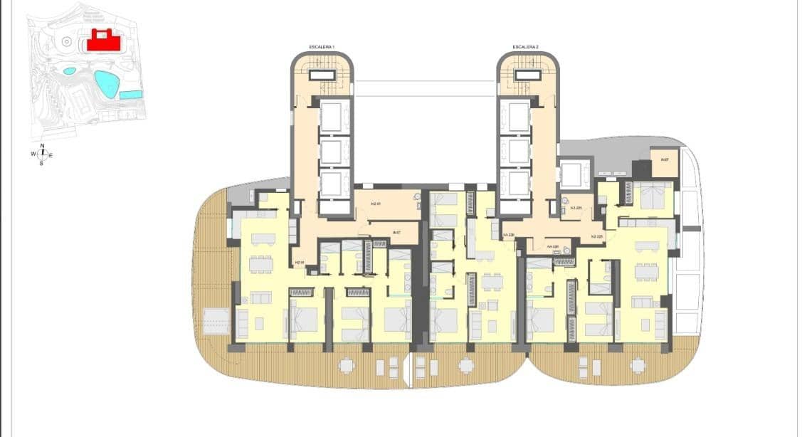 2 sovrum Lägenhet till salu i Benidorm med pool garage - 567 000 € (Ref: 9808103)