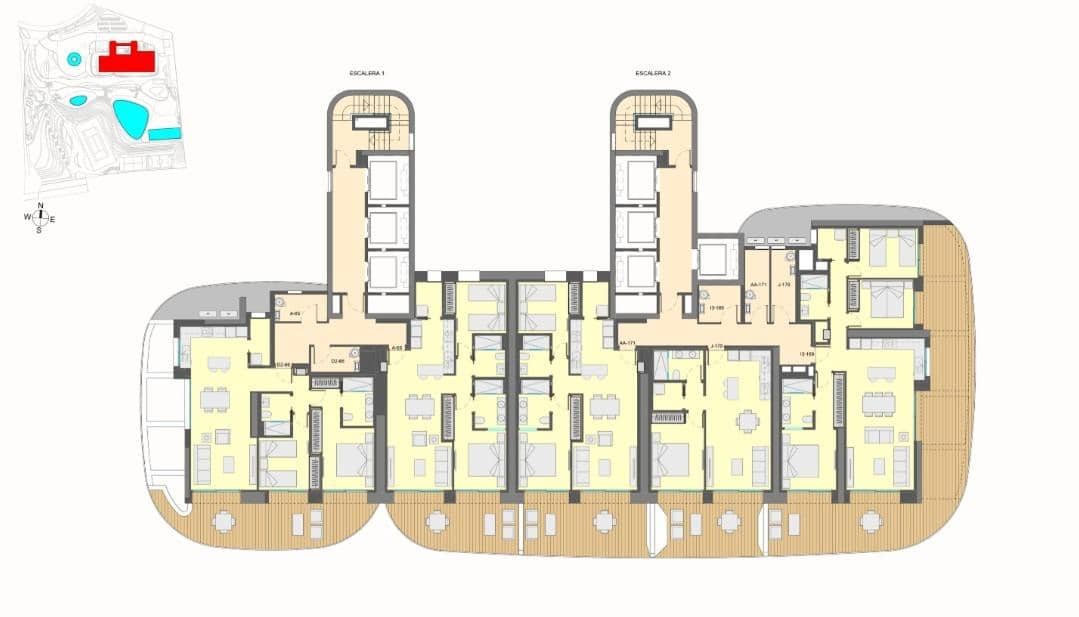 2 sovrum Lägenhet till salu i Benidorm med pool garage - 567 000 € (Ref: 9808103)