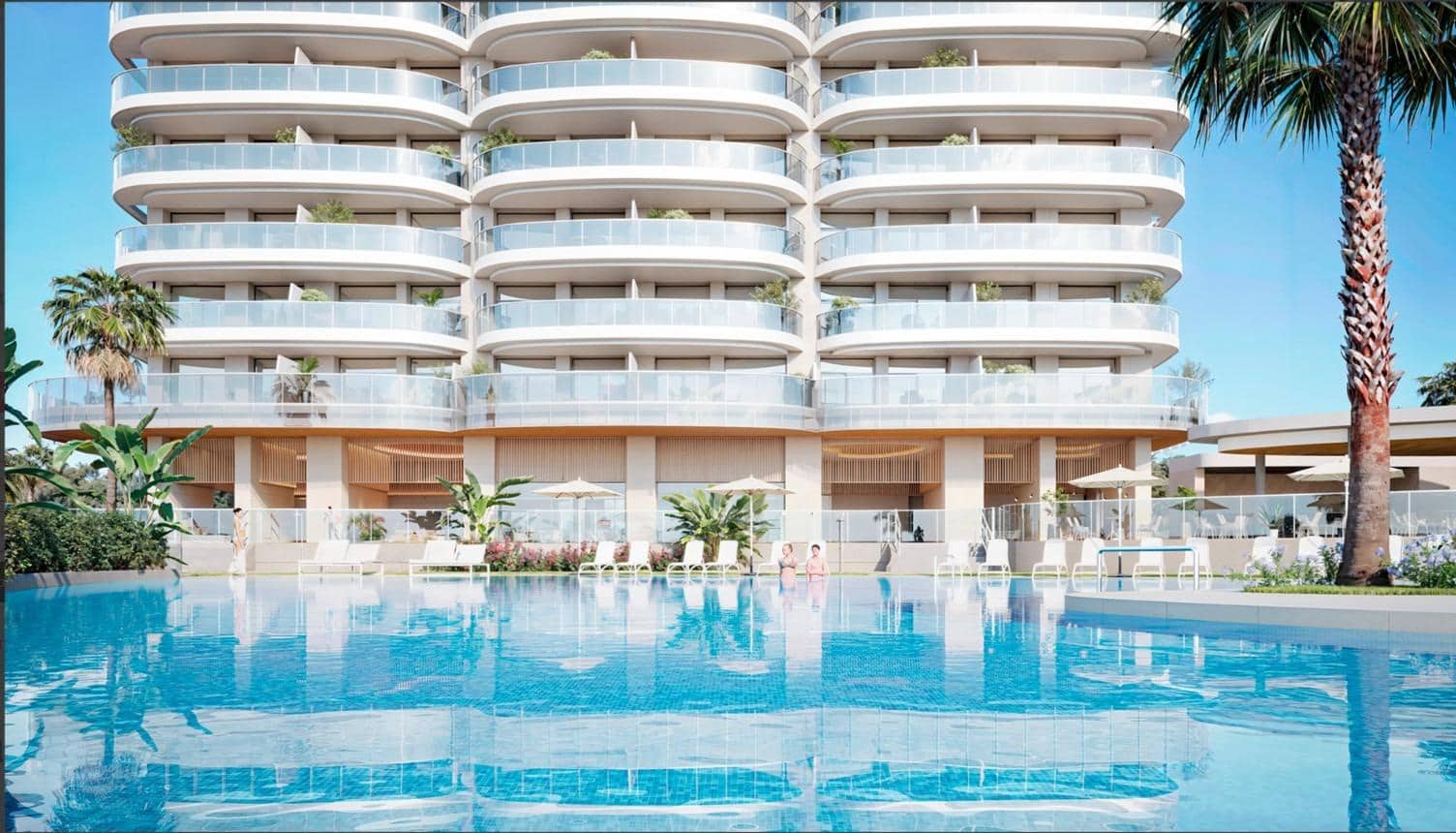 2 sovrum Lägenhet till salu i Benidorm med pool garage - 567 000 € (Ref: 9808103)