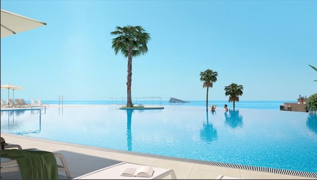 2 sovrum Lägenhet till salu i Playa Poniente, Benidorm med pool garage - 567 000 € (Ref: 9808103)