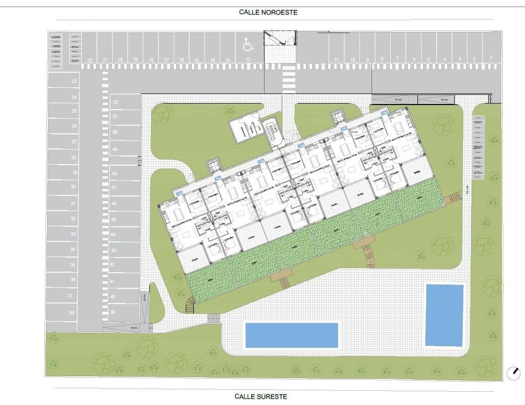 2 soveværelse Lejlighed til salg i La Villajoyosa / Vila Joiosa med swimmingpool - € 349.000 (Ref: 9833791)