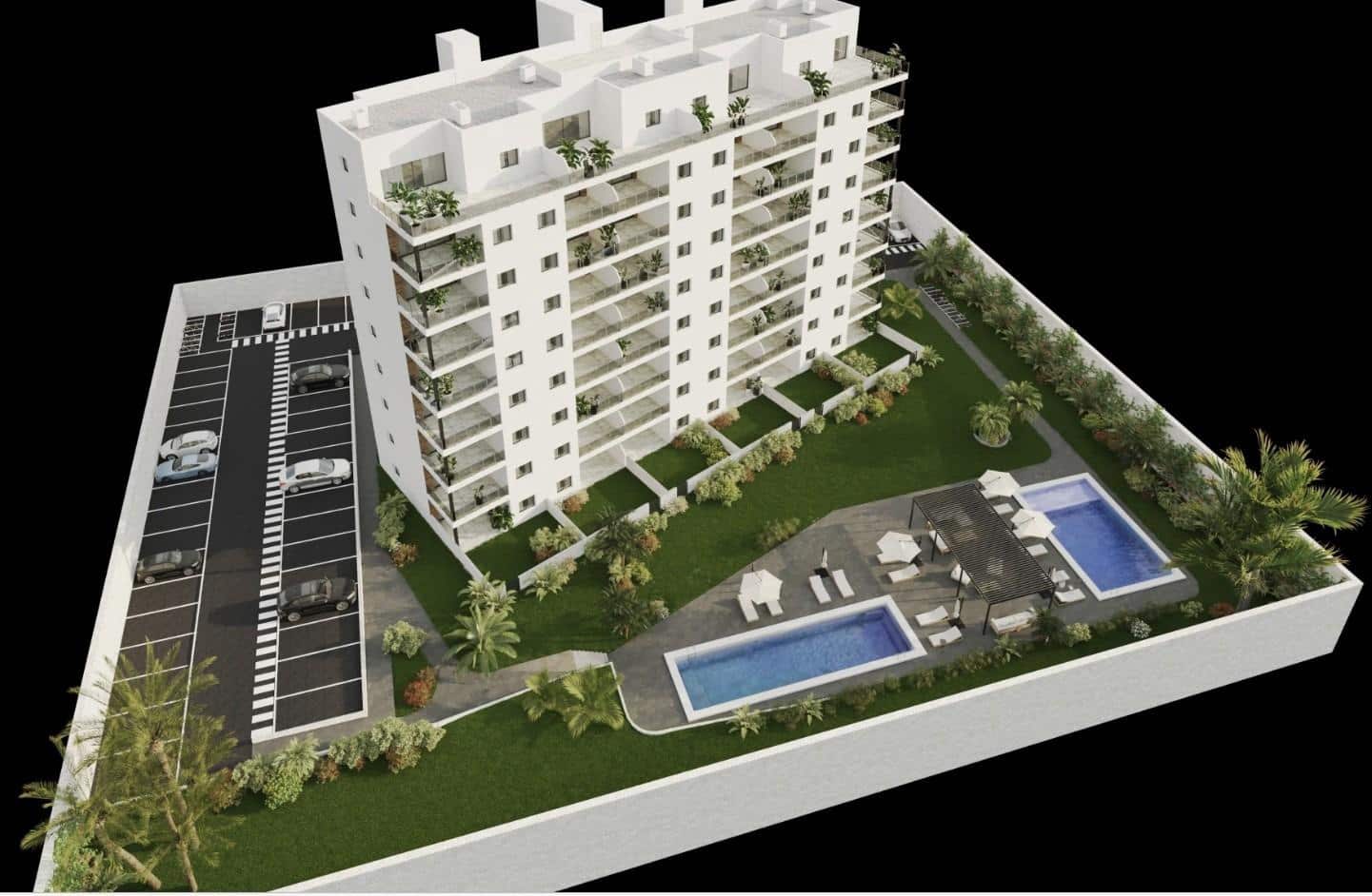2 soveværelse Lejlighed til salg i La Villajoyosa / Vila Joiosa med swimmingpool - € 349.000 (Ref: 9833791)
