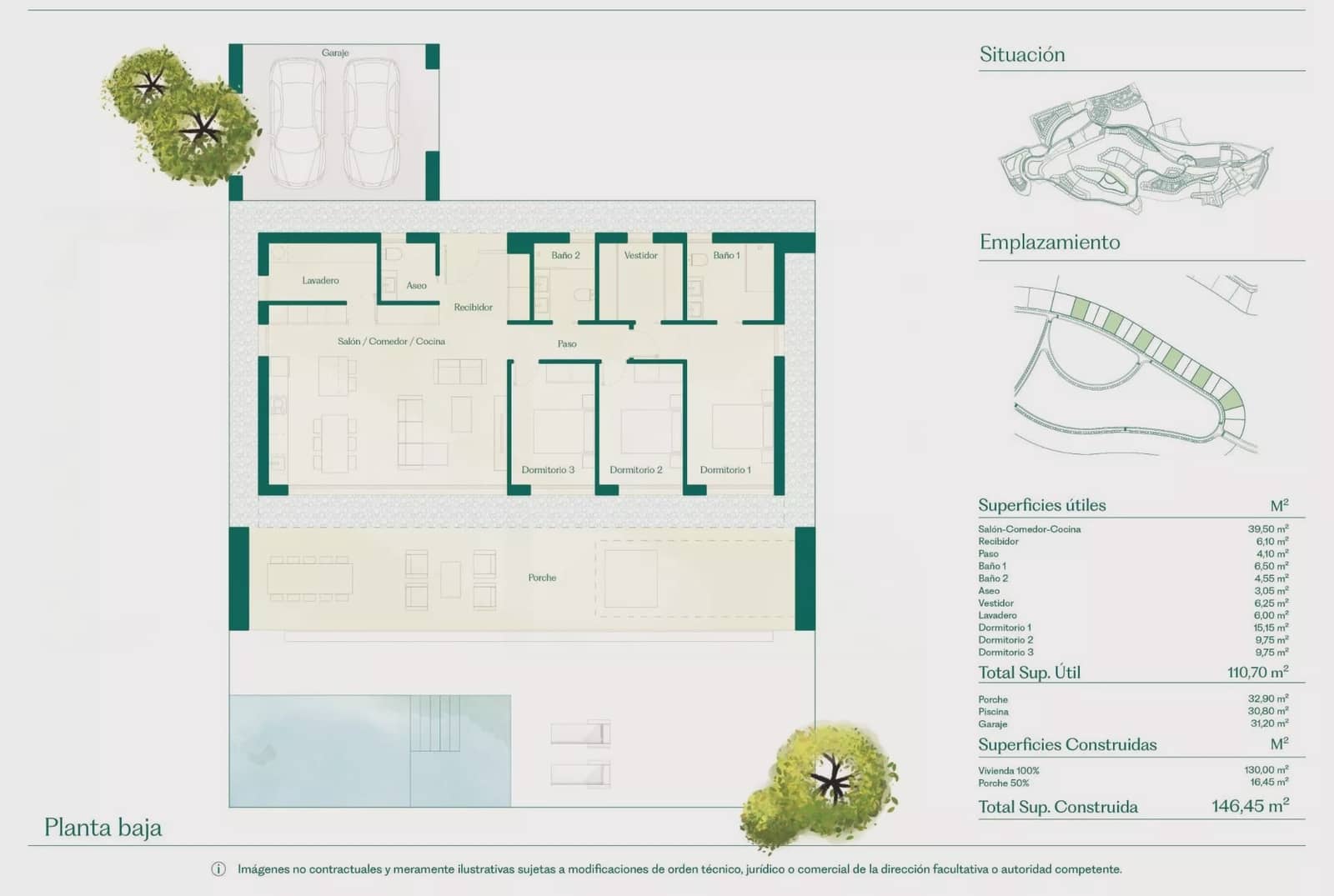 3 soveværelse Villa til salg i Hacienda del Alamo med swimmingpool - € 662.948 (Ref: 10005184)