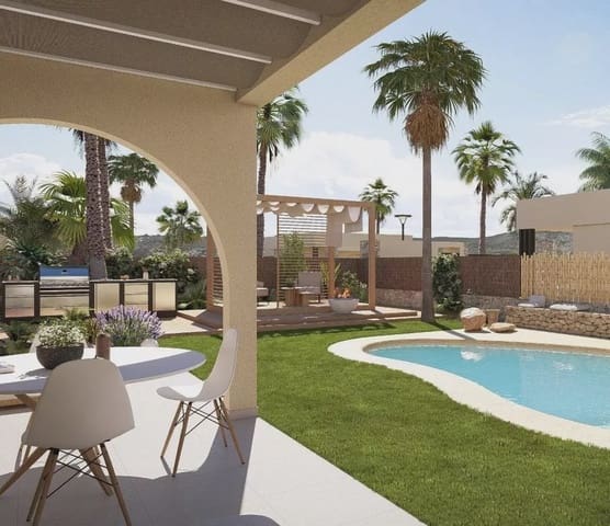 3 slaapkamer Villa te koop in Baños y Mendigo, Murcia stad met zwembad garage - € 479.000 (Ref: 10006294)