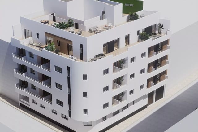 2 soveværelse Lejlighed til salg i Antonio Machado, Torrevieja med garage - € 280.000 (Ref: 10006298)
