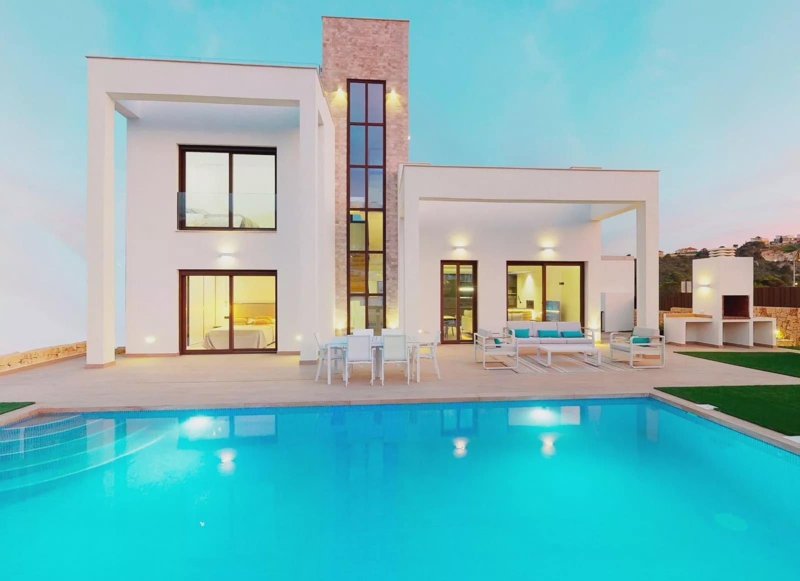 4 slaapkamer Villa te koop in Finestrat met zwembad garage - € 859.000 (Ref: 10015821)