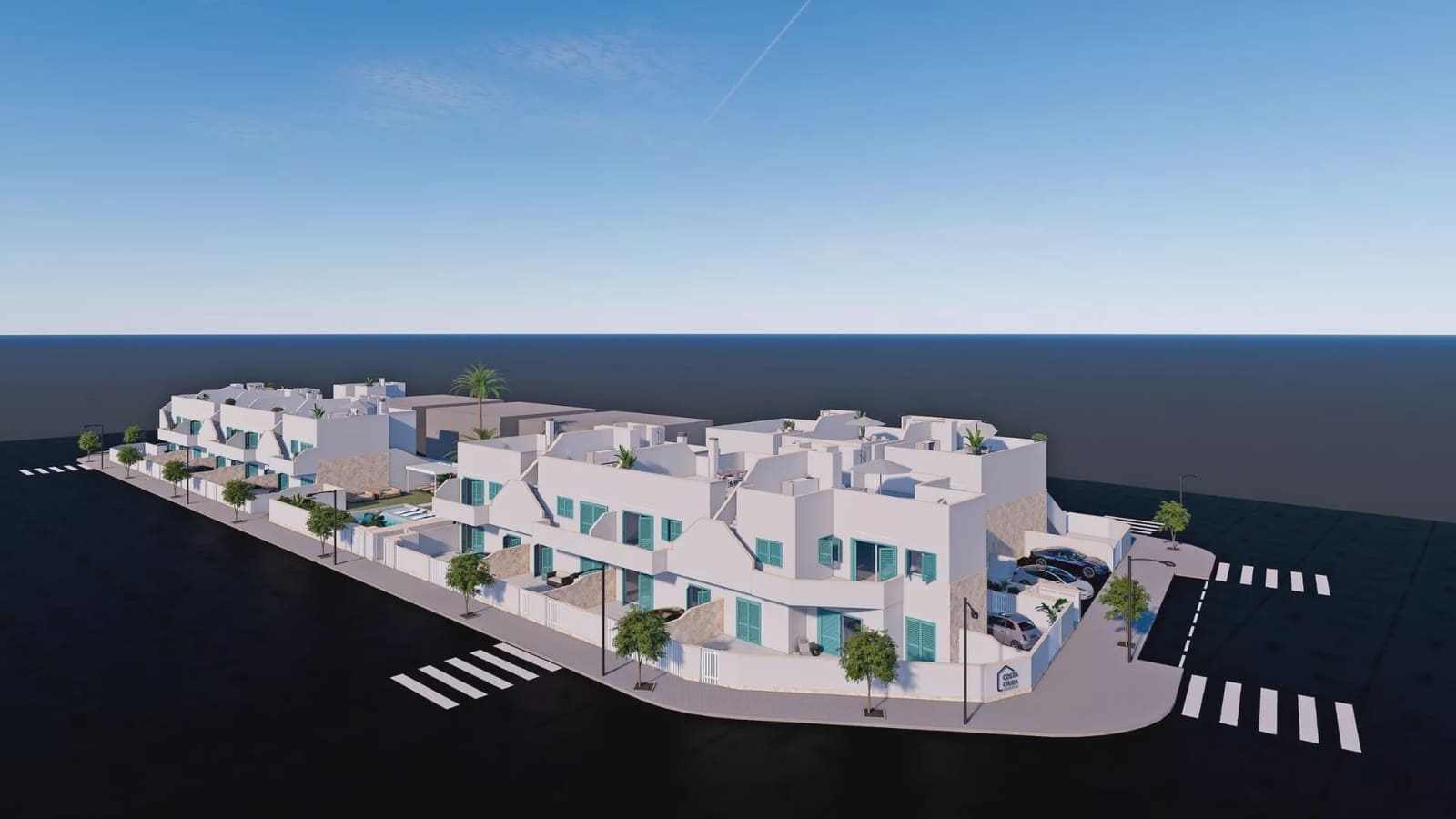 Bungalow de 3 habitaciones en Pilar de la Horadada en venta con piscina garaje - 355.000 € (Ref: 10015823)