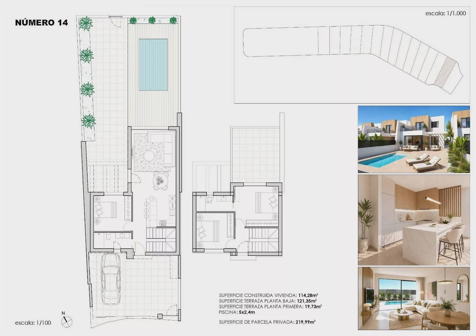 3 Zimmer Haus zu verkaufen in Torre-Pacheco mit Pool Garage - 459.900 € (Ref: 10015827)