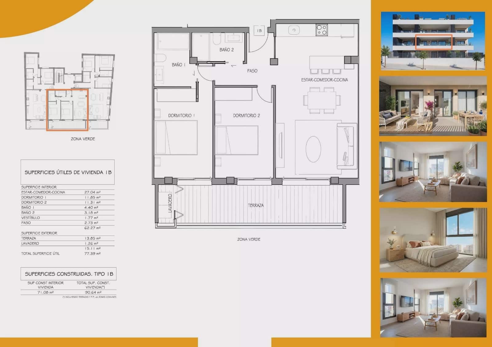 2 chambre Appartement à vendre à Benijofar avec piscine garage - 284 900 € (Ref: 10015834)