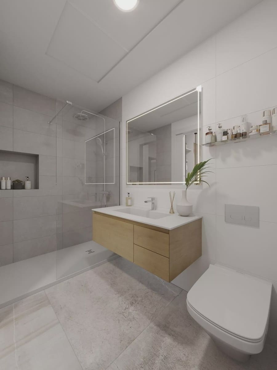 2 sypialnia Apartament przy plaży na sprzedaż w Los Narejos z basenem garażem - 425 000 € (Ref: 10015836)