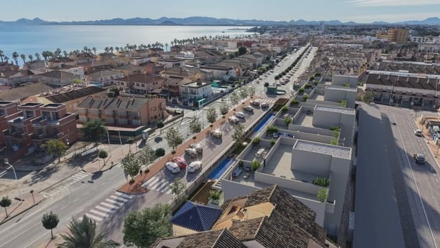 2 sypialnia Apartament przy plaży na sprzedaż w Los Narejos, Los Alcázares z basenem garażem - 425 000 € (Ref: 10015836)