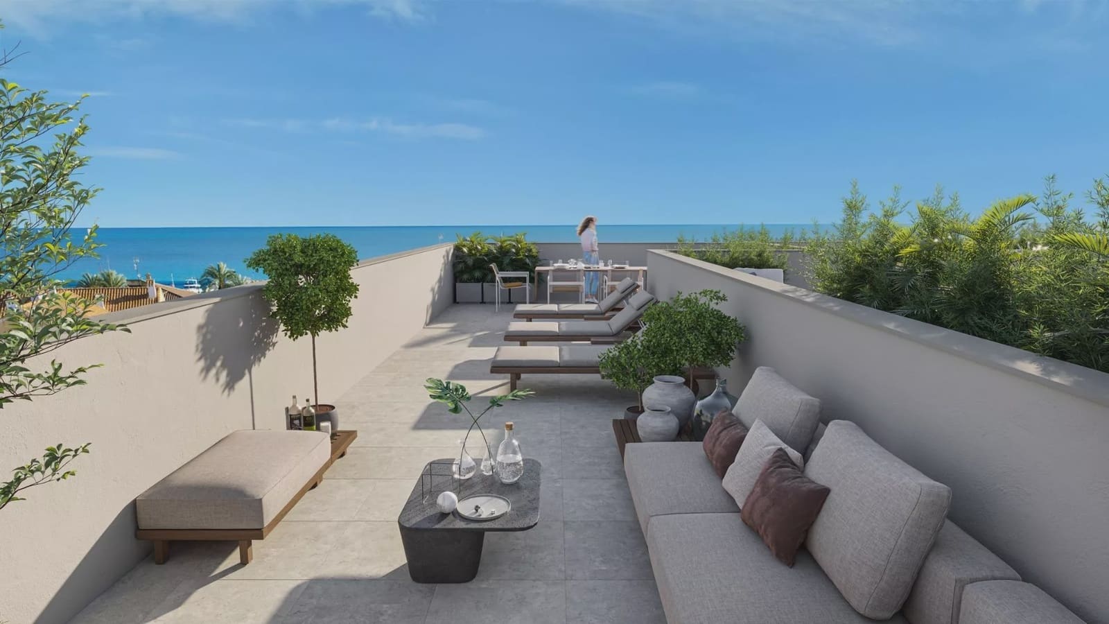 3 sypialnia Apartament na sprzedaż w Los Narejos z basenem garażem - 359 000 € (Ref: 10015837)