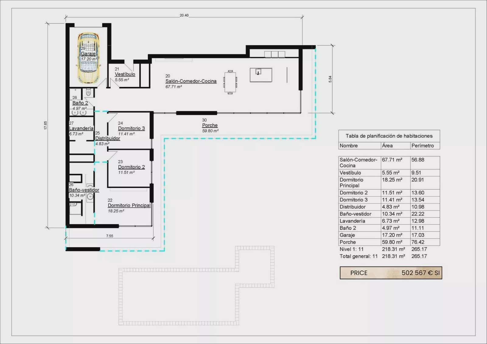3 sypialnia Willa na sprzedaż w Pinoso z basenem garażem - 552 567 € (Ref: 10017757)