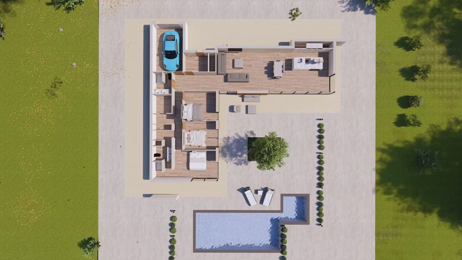 3 sypialnia Willa na sprzedaż w Pinoso z basenem garażem - 552 567 € (Ref: 10017757)
