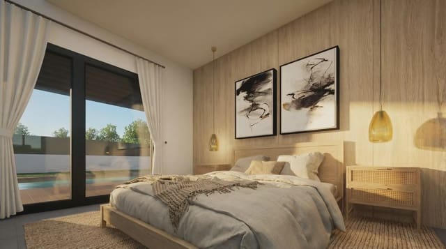 Chalet de 3 habitaciones en Pinoso en venta con piscina garaje - 434.950 € (Ref: 10017759)