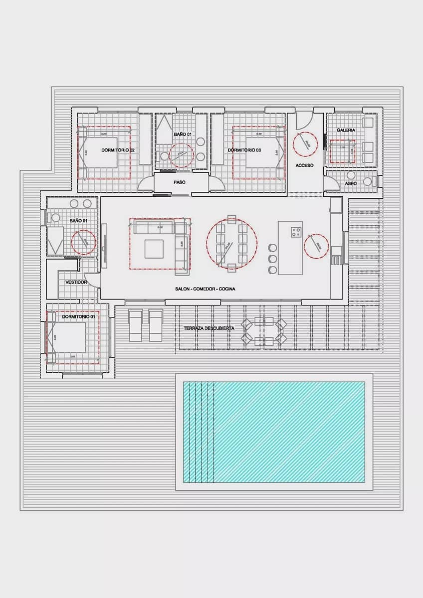 3 slaapkamer Villa te koop in Pinoso met zwembad garage - € 365.000 (Ref: 10017760)