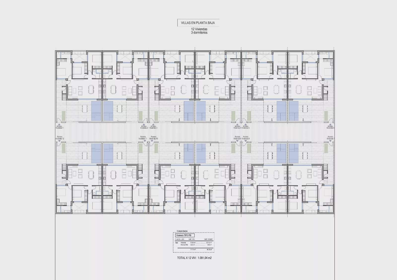 Pareado de 3 habitaciones en Condado de Alhama en venta con piscina garaje - 325.000 € (Ref: 10021509)