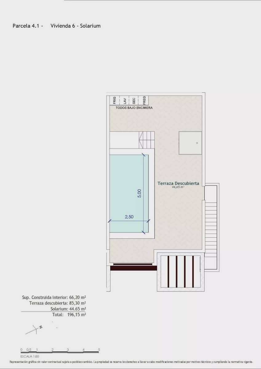 3 slaapkamer Bungalow te koop in San Miguel de Salinas met zwembad garage - € 425.000 (Ref: 10026578)
