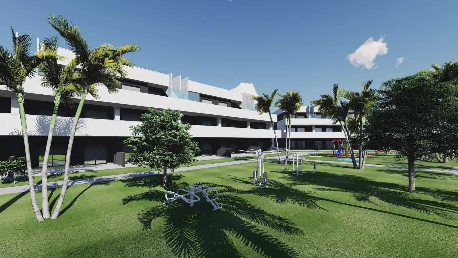 Apartamento de 2 habitaciones en Guardamar del Segura en venta con piscina garaje - 227.000 € (Ref: 10029080)
