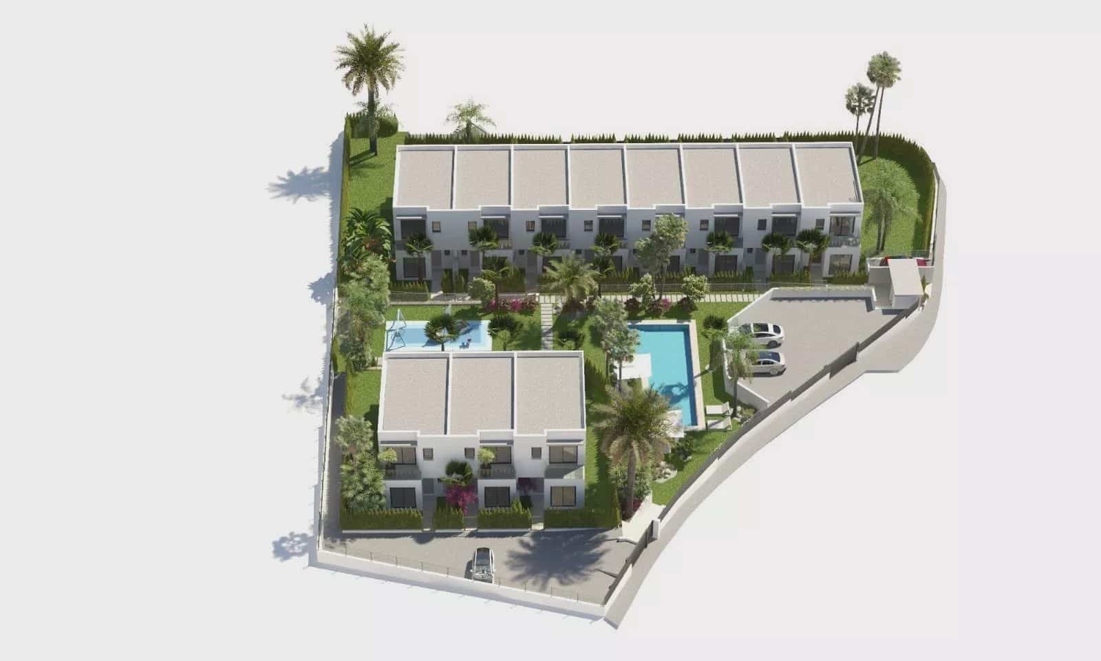 3 bedroom Semi-detached Villa for sale in Finestrat with pool garage - € 565,000 (Ref: 10035412)