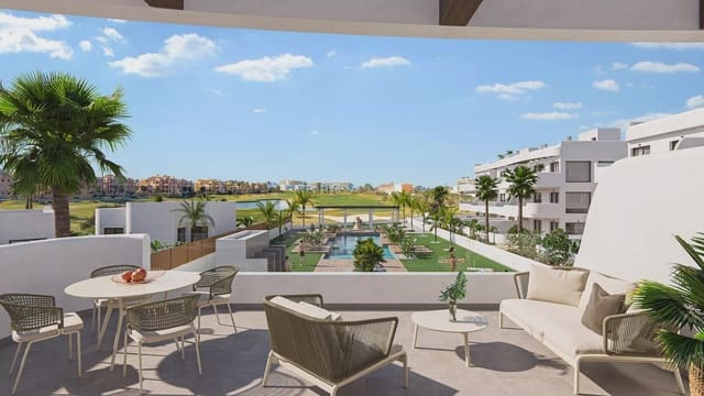 3 bedroom Apartment for sale in Las Lomas de Rame - Bahía Bella, Los Alcázares with pool garage - € 389,900 (Ref: 10045736)