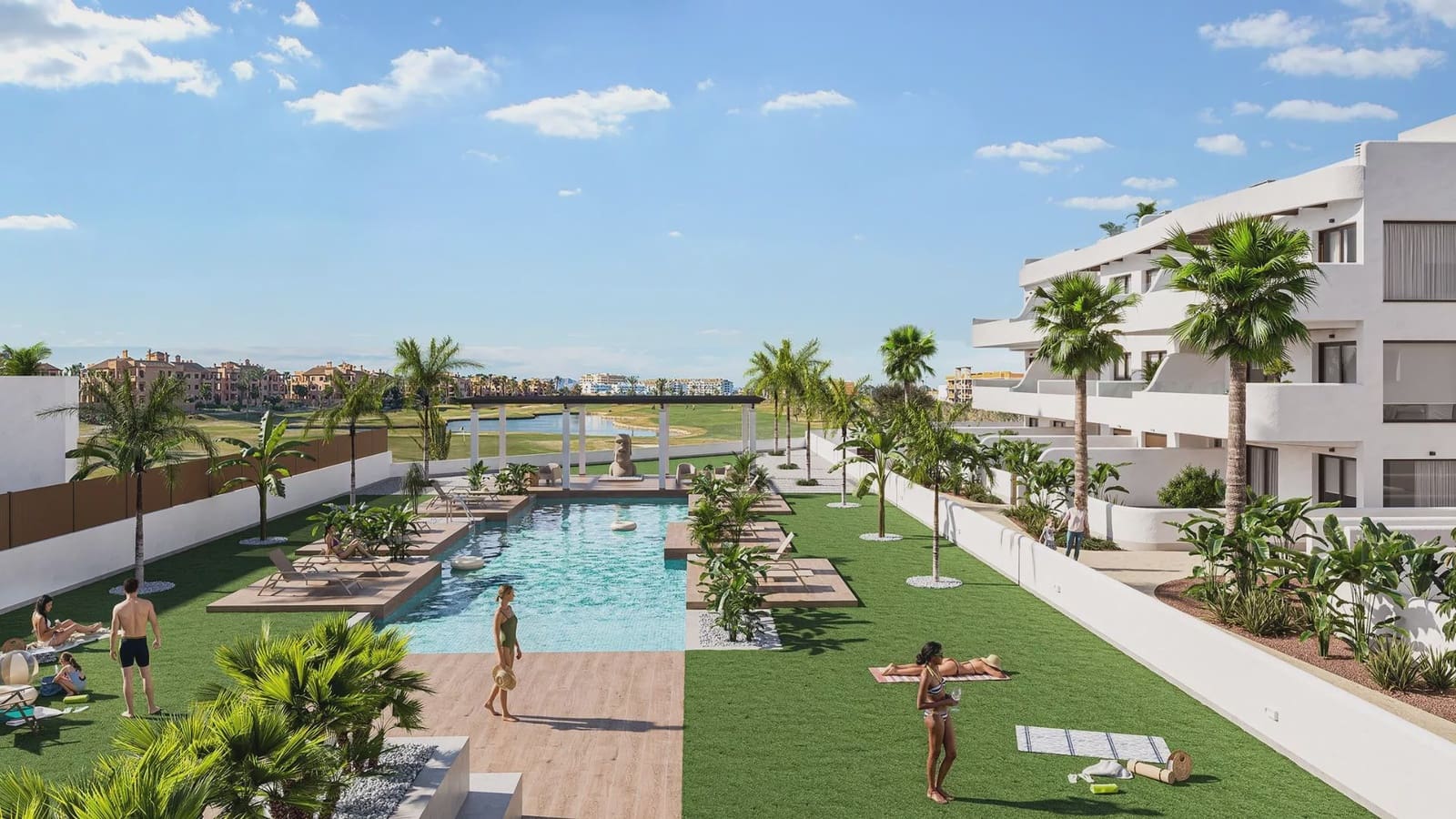 3 bedroom Apartment for sale in Los Alcazares with pool garage - € 389,900 (Ref: 10045736)