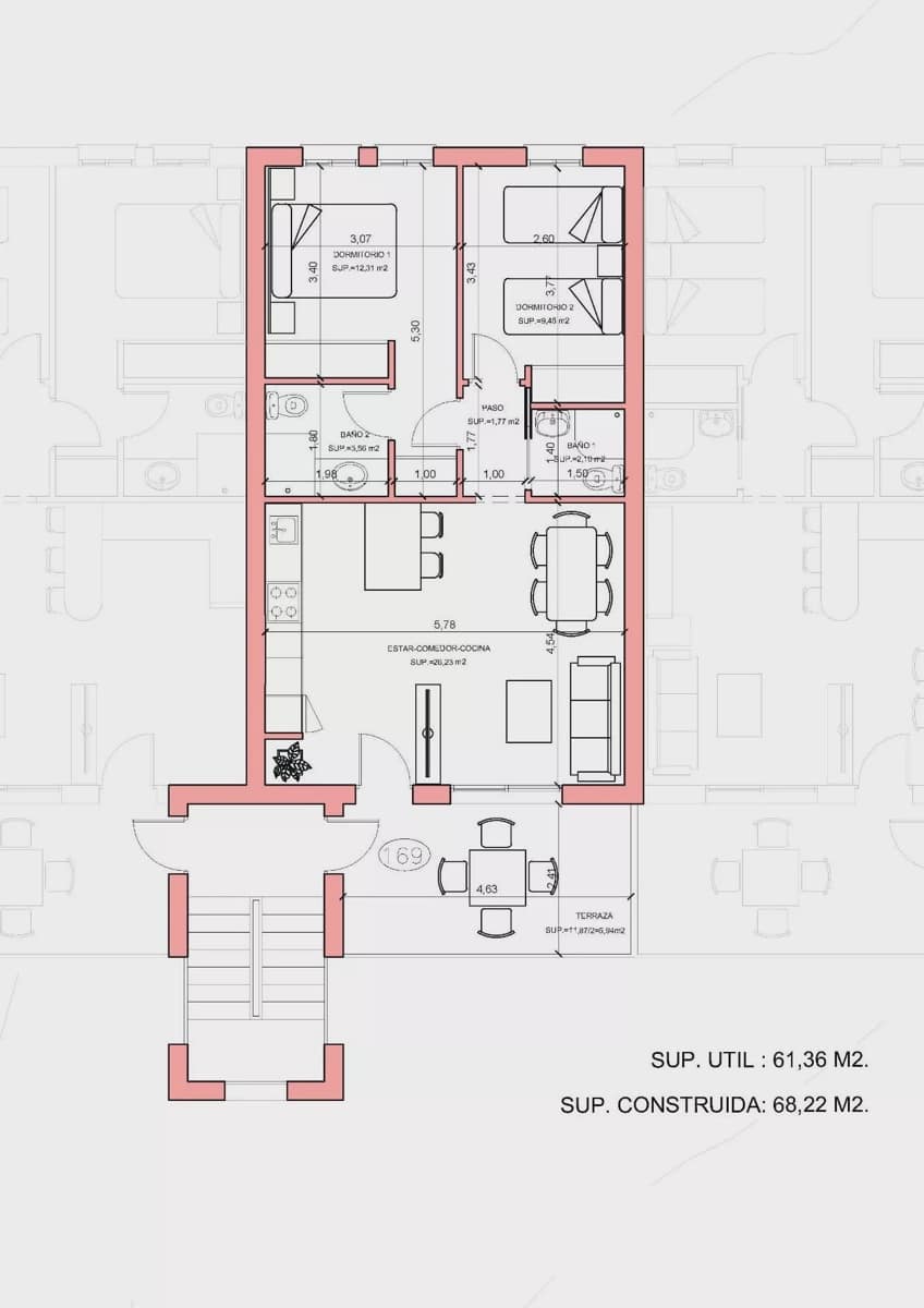 2 quarto Apartamento para venda em La Pinilla com piscina garagem - 182 750 € (Ref: 10050445)