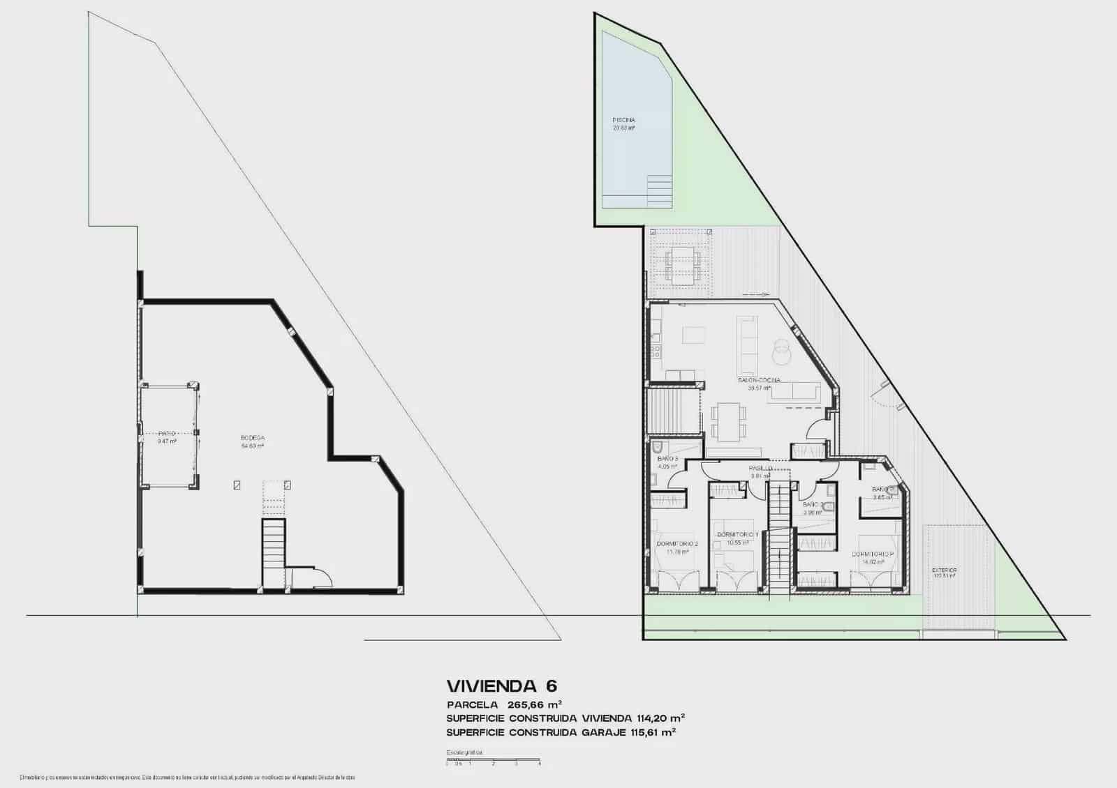 3 quarto Moradia para venda em Torre-Pacheco com piscina garagem - 670 000 € (Ref: 10050446)