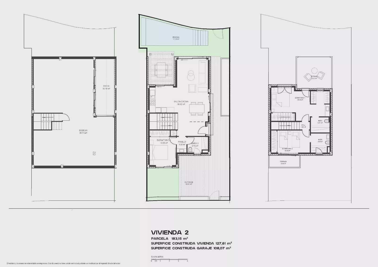 3 sovrum Villa till salu i Torre-Pacheco med pool garage - 550 000 € (Ref: 10050447)