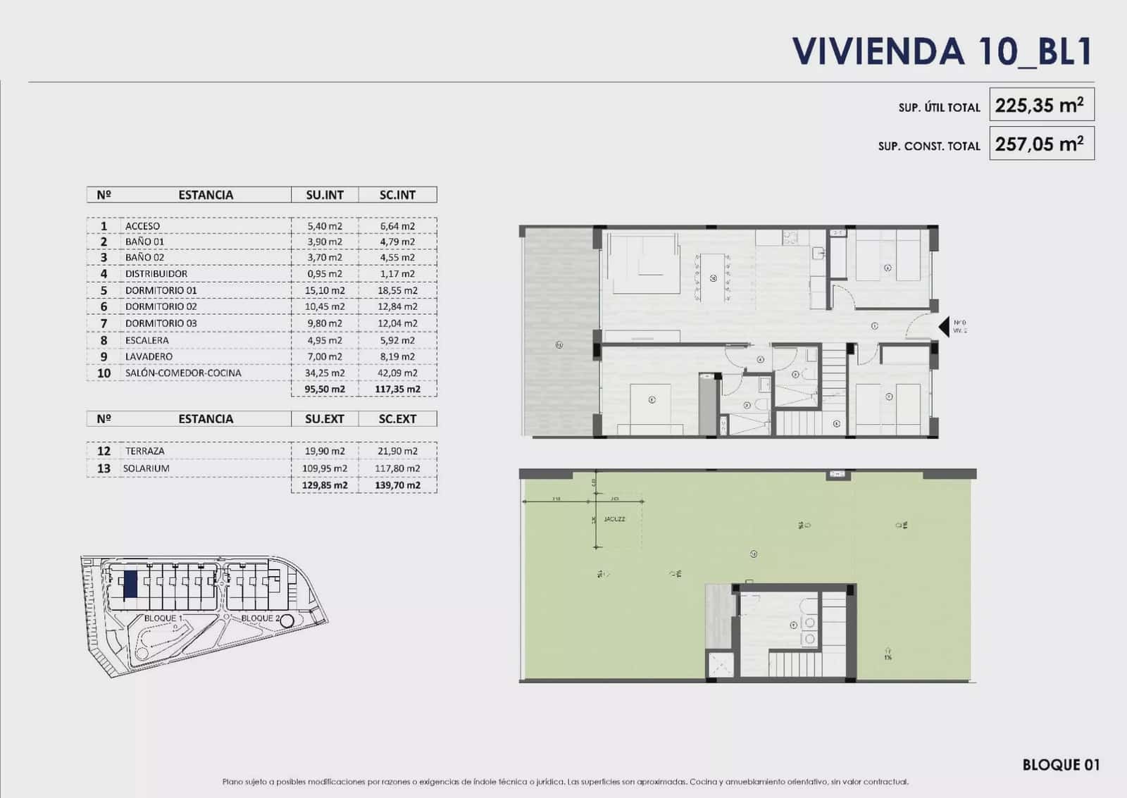 3 quarto Apartamento para venda em La Manga Club com piscina garagem - 435 000 € (Ref: 10050452)