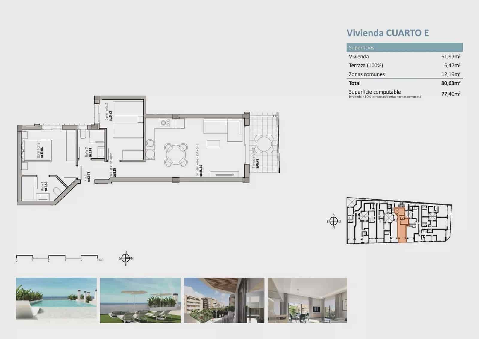 2 camera da letto Appartamento in vendita in Guardamar del Segura con piscina garage - 352.000 € (Rif: 10070284)