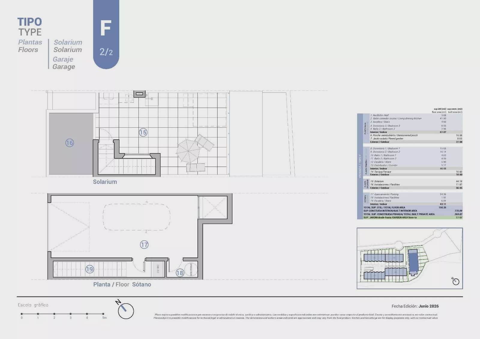 3 quarto Moradia em Banda para venda em El Campello com piscina garagem - 1 054 000 € (Ref: 10071804)