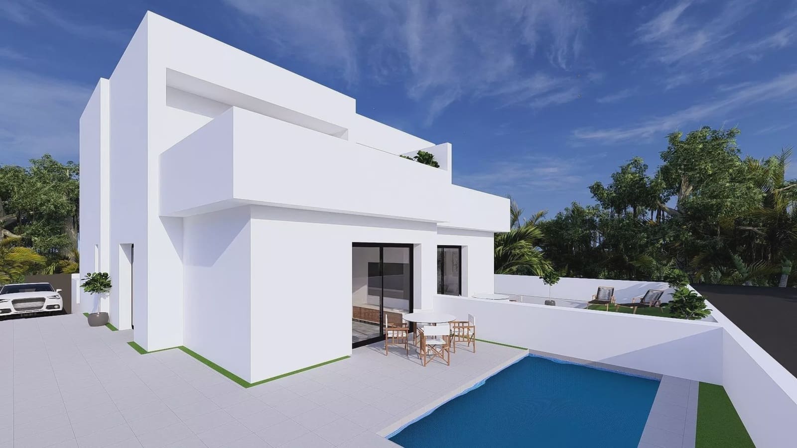 3 quarto Moradia Geminada para venda em Daya Nueva com piscina garagem - 389 000 € (Ref: 10071805)