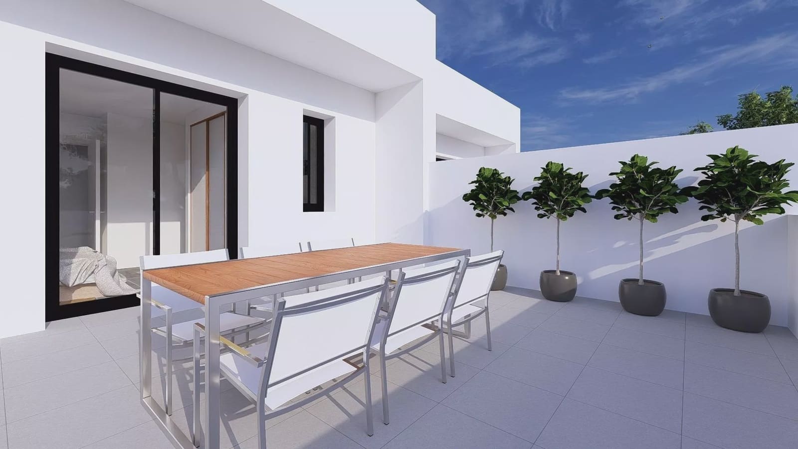 3 quarto Moradia Geminada para venda em Daya Nueva com piscina garagem - 389 000 € (Ref: 10071805)