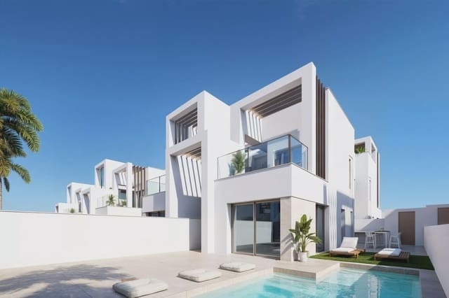 3 soverom Villa til salgs i Las Lomas de Rame - Bahía Bella, Los Alcázares med svømmebasseng garasje - € 469 000 (Ref: 10080268)