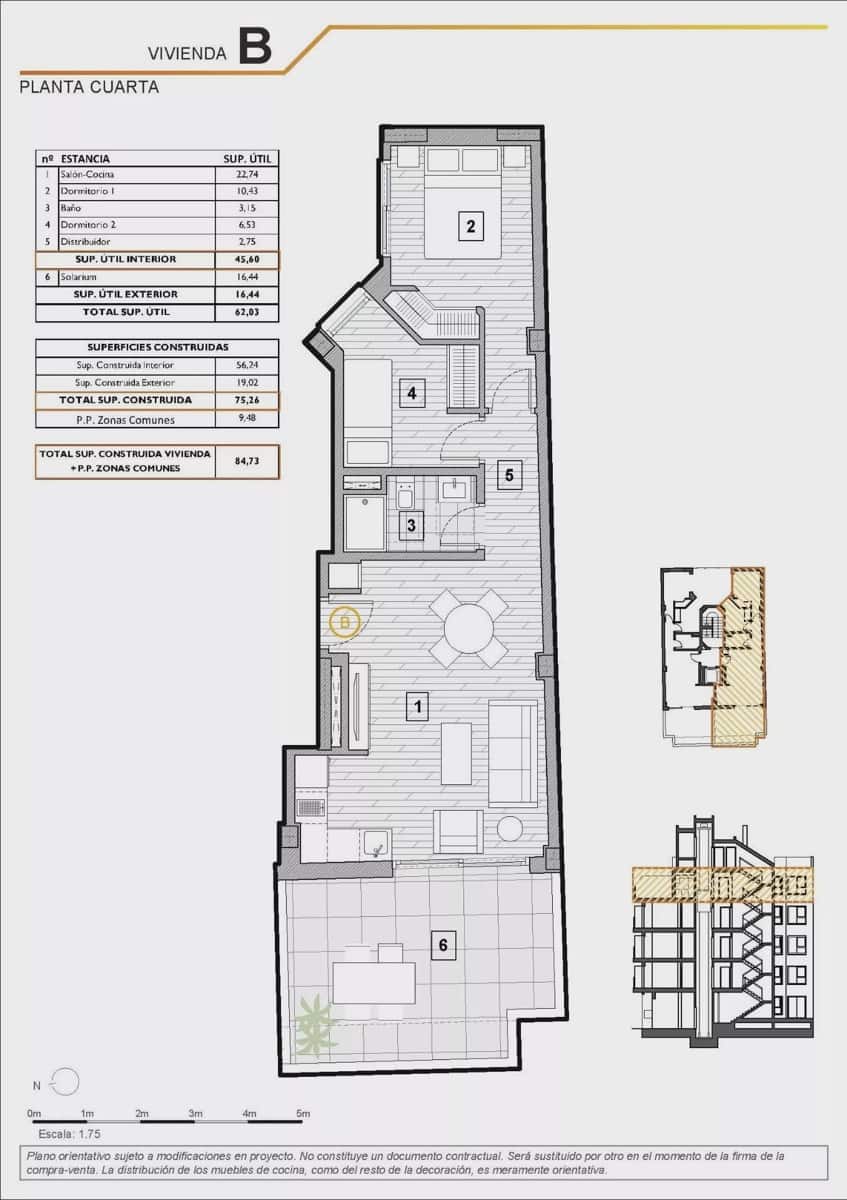 2 sovrum Lägenhet till salu i Guardamar del Segura med pool - 315 000 € (Ref: 10102484)