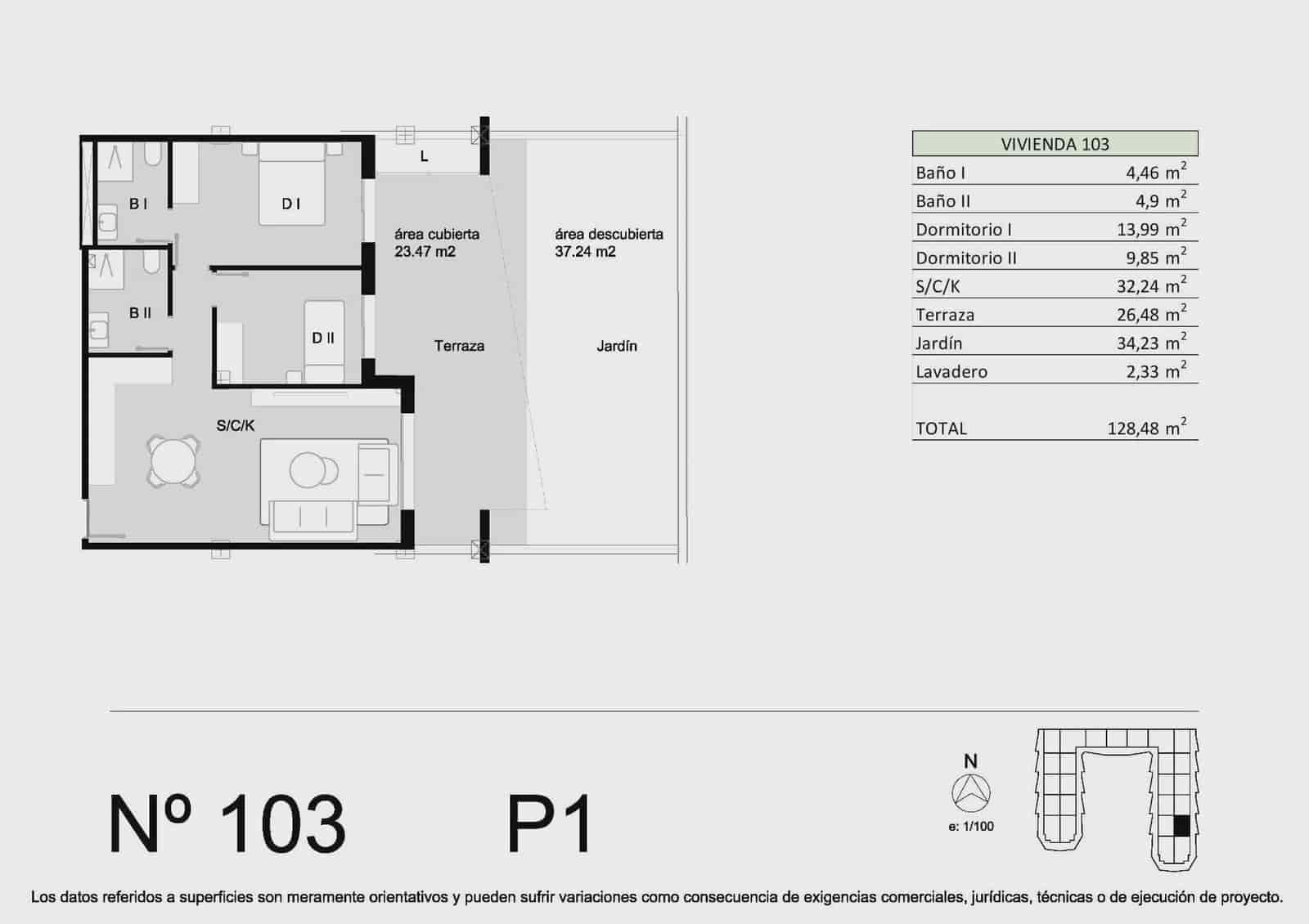 2 soveværelse Lejlighed til salg i San Miguel de Salinas med swimmingpool garage - € 219.900 (Ref: 10130417)