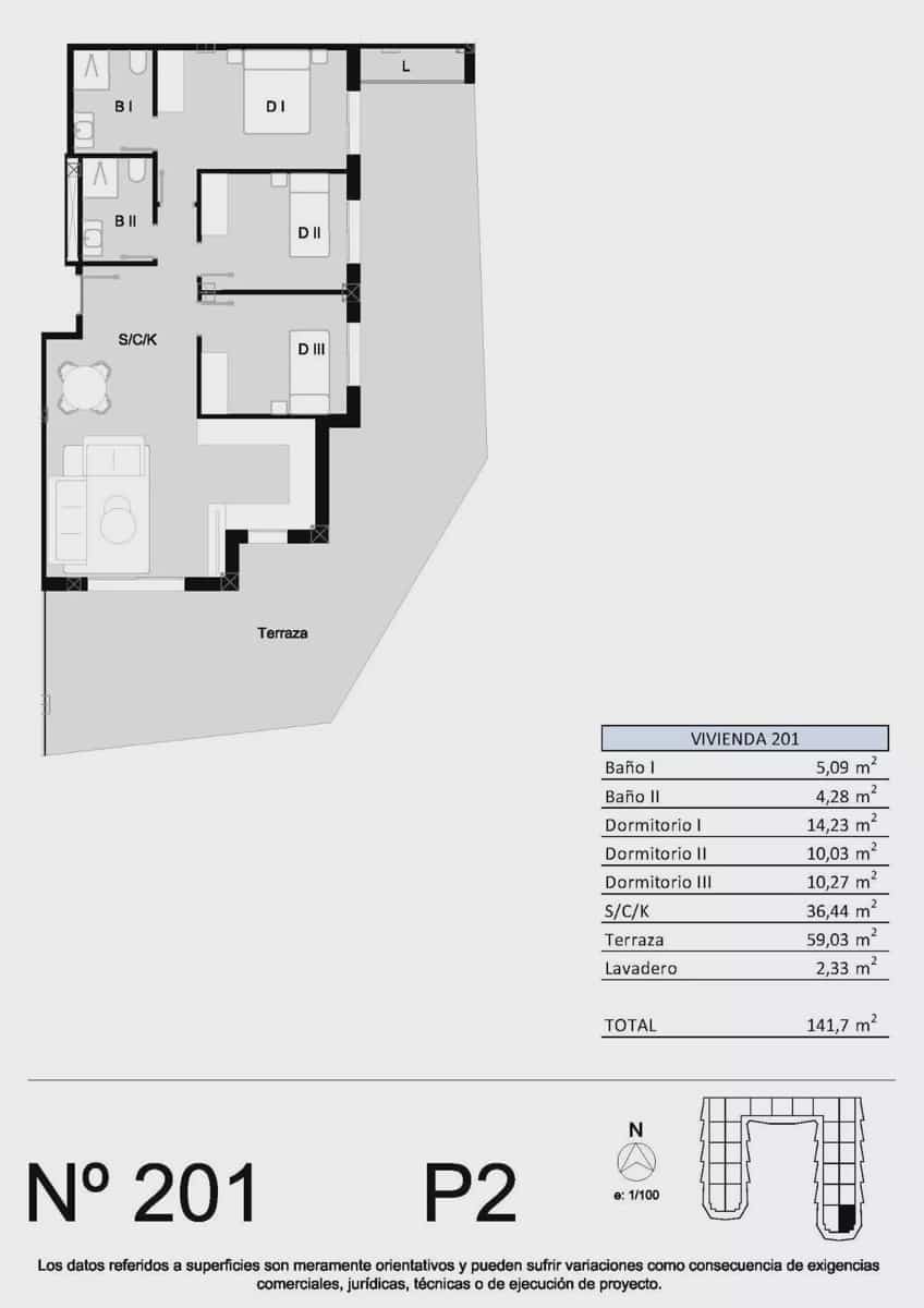 3 slaapkamer Appartement te koop in San Miguel de Salinas met zwembad garage - € 269.900 (Ref: 10130419)