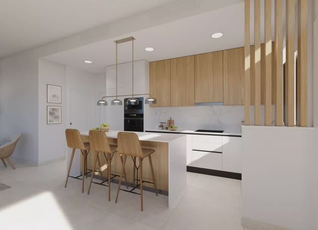2 sypialnia Willa na sprzedaż w Hacienda del Alamo, Fuente Alamo de Murcia z basenem garażem - 311 900 € (Ref: 10140337)