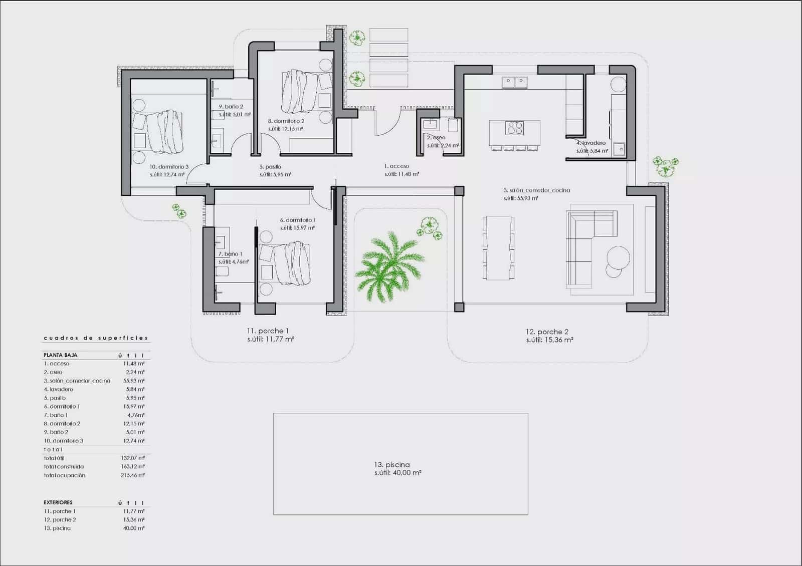 3 sypialnia Willa na sprzedaż w La Romana z basenem garażem - 508 096 € (Ref: 10140338)